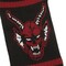 Stranger Things Hellfire Club Stripes Mens Athletic Crew Socks